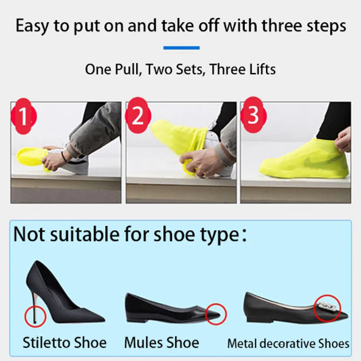 Non-Slip Waterproof Shoe Covers