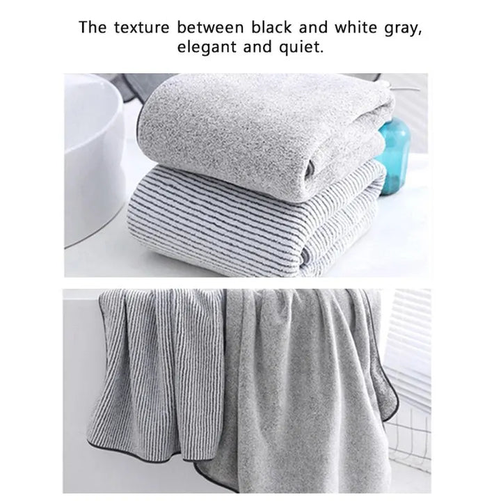 Thickened Microfiber Bath Towel